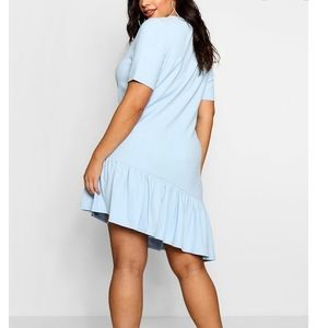 BooHoo asymmetrical dress
